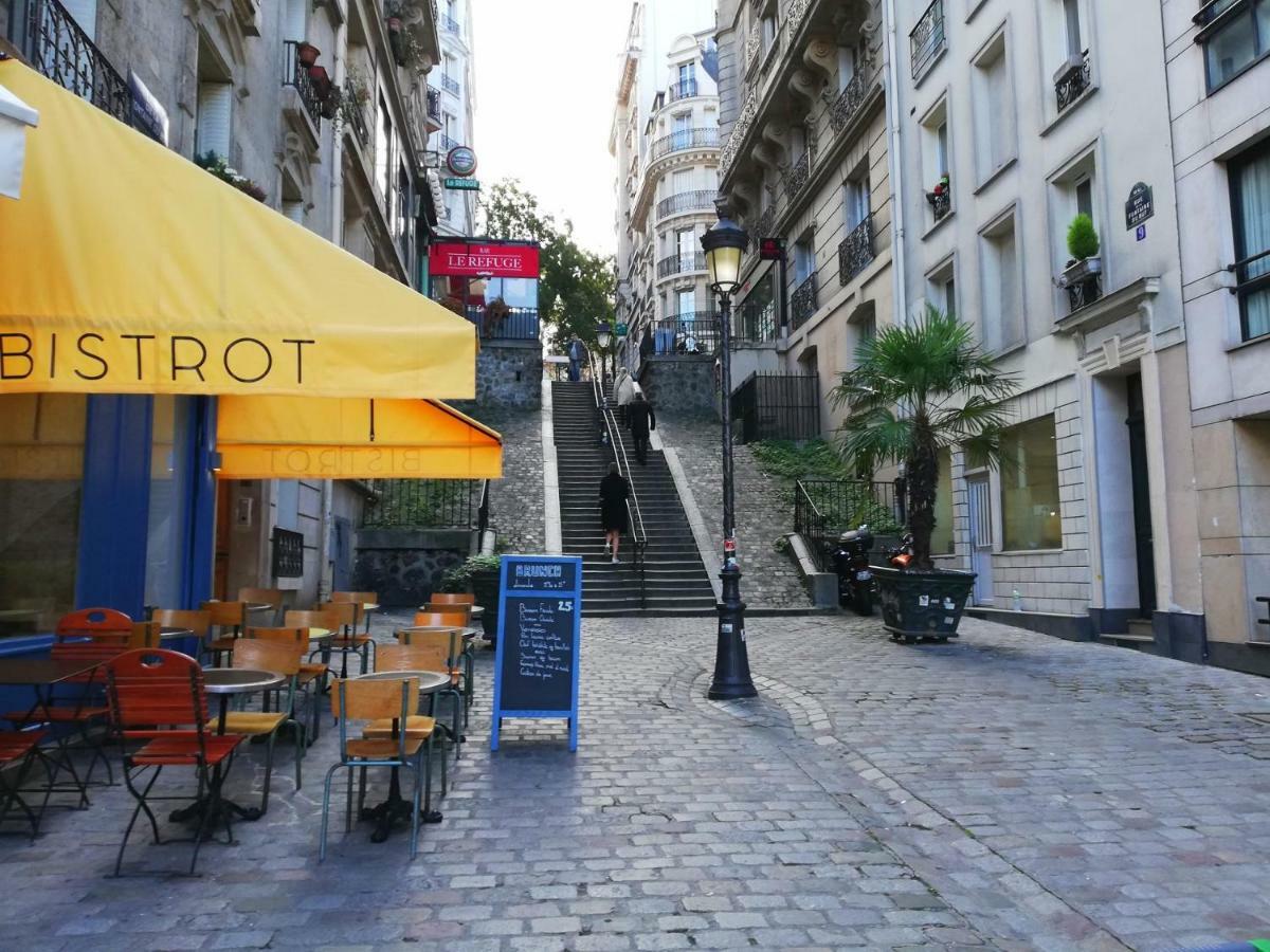 شقة باريس  في Studio In Montmartre المظهر الخارجي الصورة